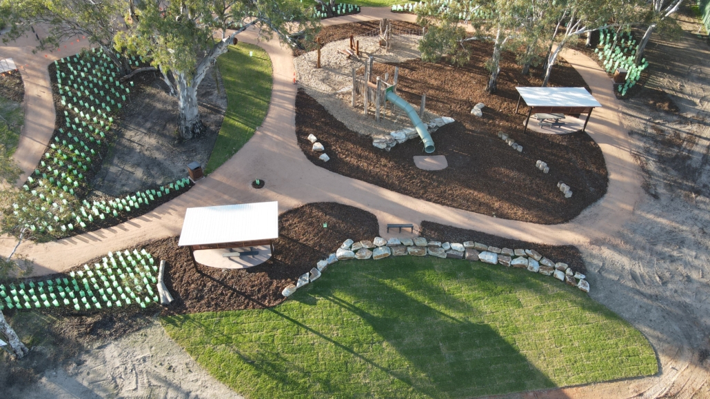 Riverfront Nature Play area 